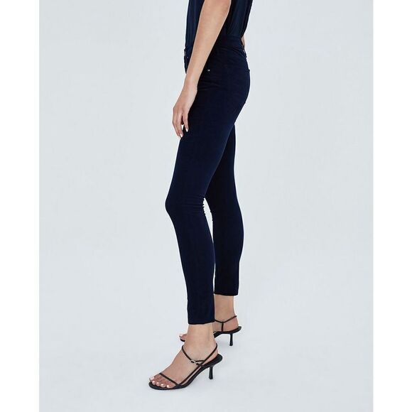 AG Adriano Goldschmidt The Legging Super Skinny Ankle‎ Stretch Jeans Navy - Picture 2 of 16
